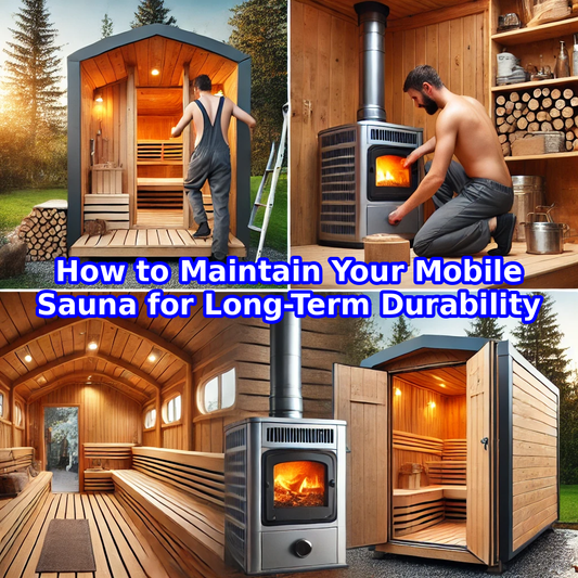 How to Maintain Your Mobile Sauna for Long-Term Durability