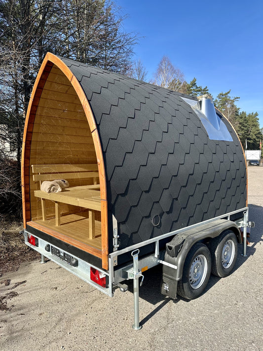 Iglu Mobile Sauna – Compact, Stylish & Ready for Adventure
