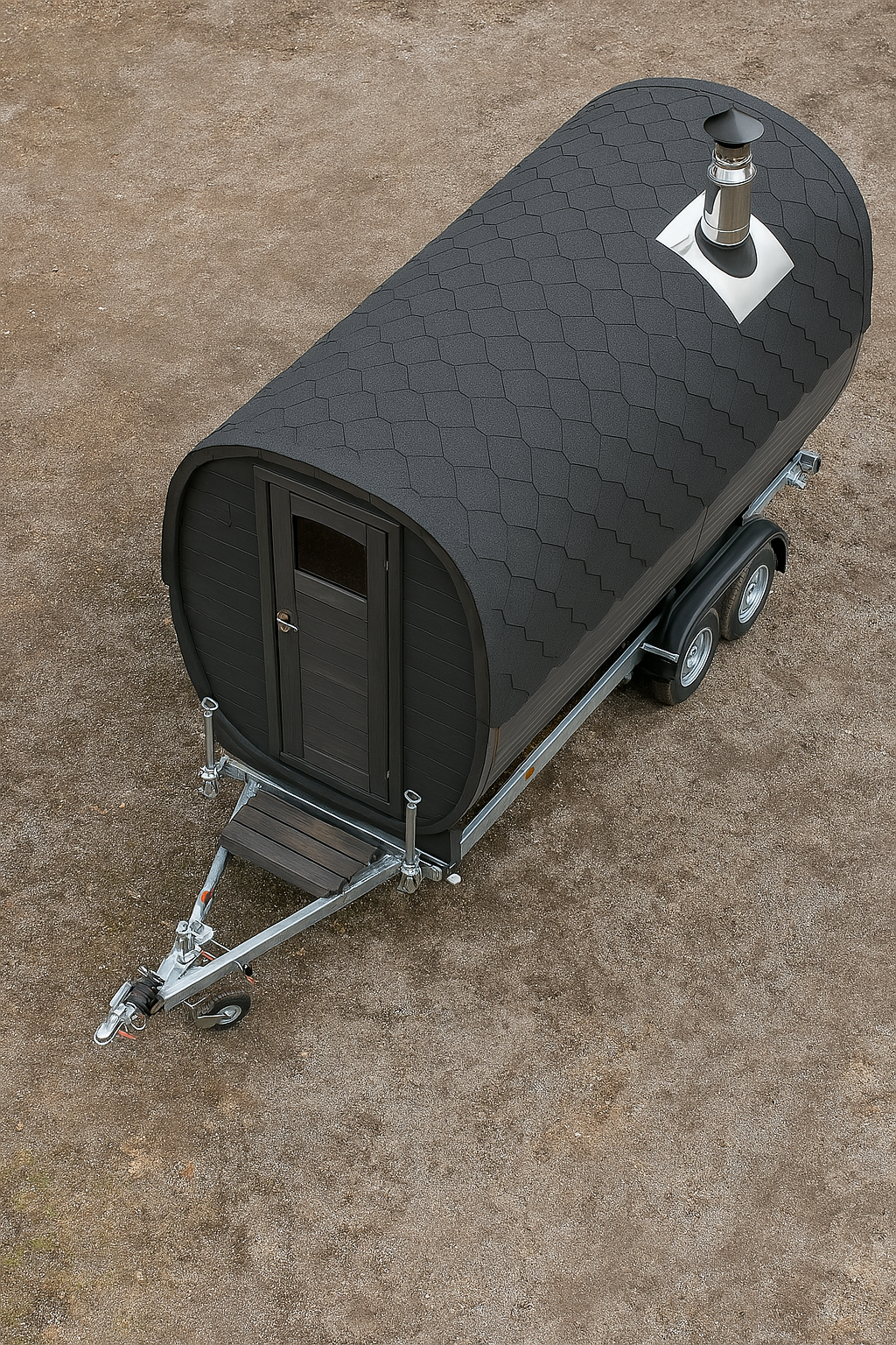 Elite Barrel Mobile Sauna – The Ultimate Luxury Sauna on Wheels