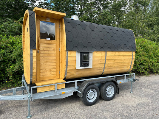 Quadro Mobile Sauna – Spacious, Stylish & Ready to Go